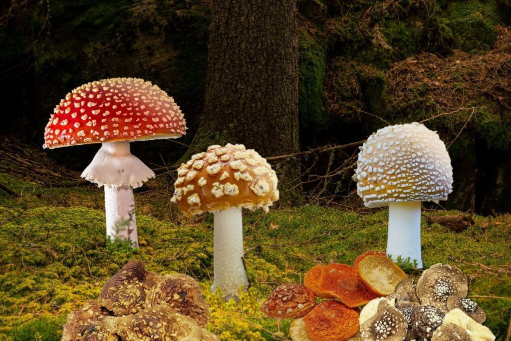 Види мухоморів Amanita
